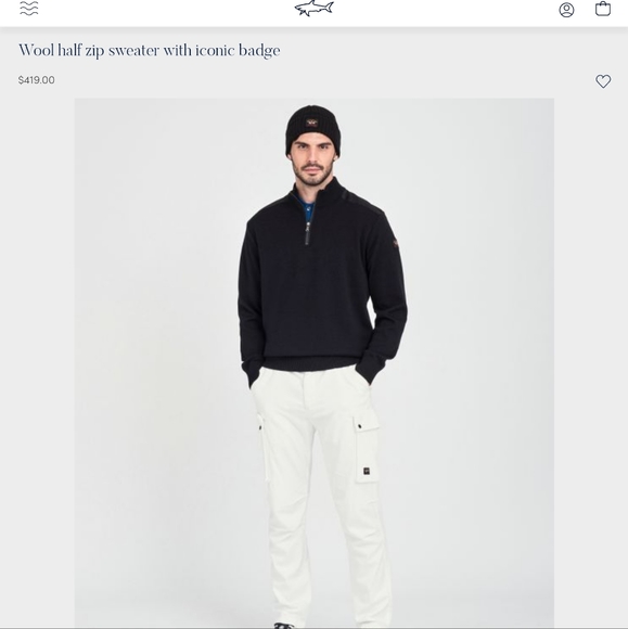 Jack and Shark Virgin Wool Sweater - Picture 4 of 4